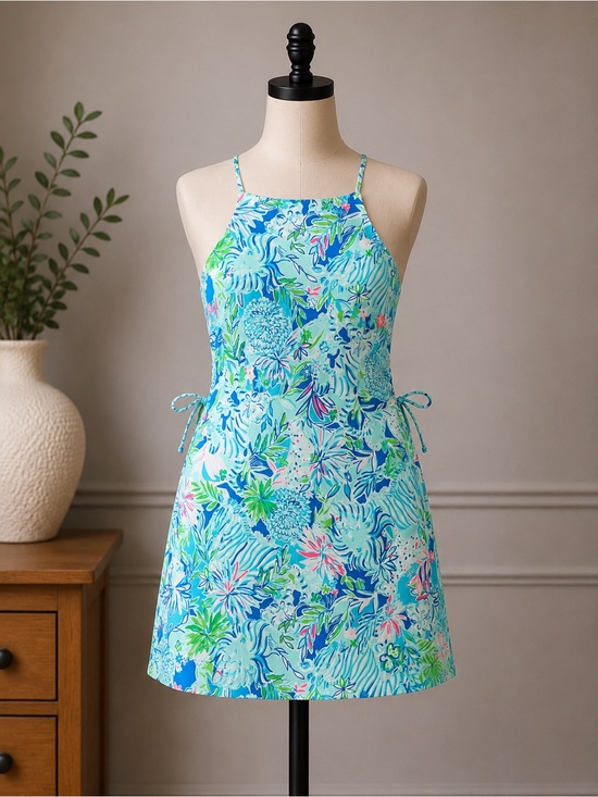 Lilly Pulitzer Pants - Lilly Pulitzer Side Tie Halter Romper